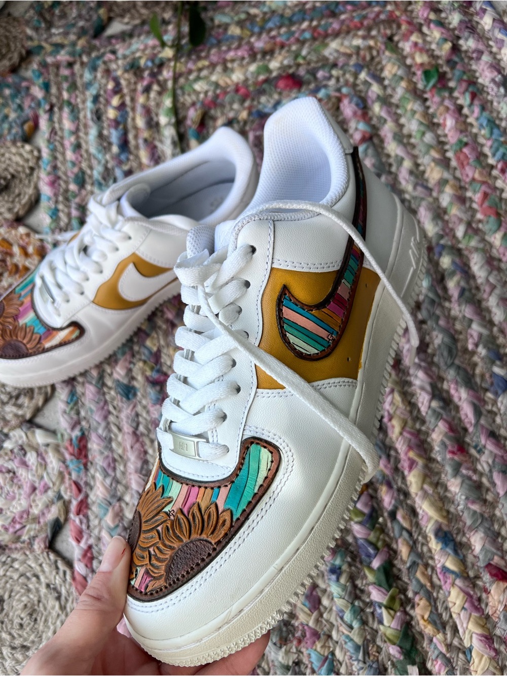 One of a kind Nike Air Force 1 Size 10 - Picture 2 of 8